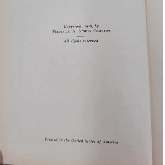 Brooks Evans 1928 Vintage Hardcover Novel by Susan Glaspell‎ Literary Classic - Picture 3 of 10